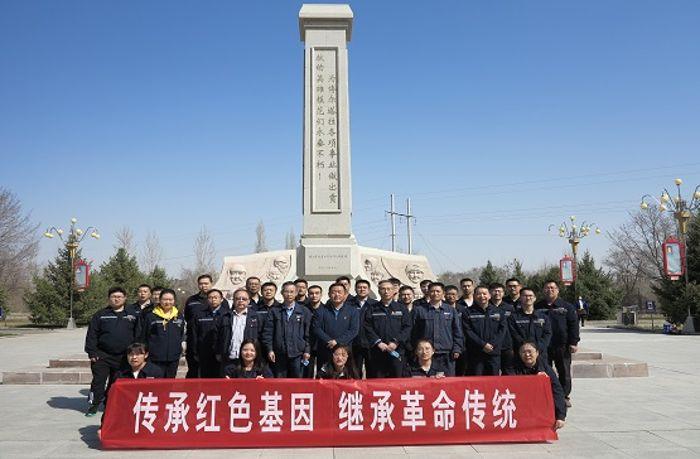 汲取紅色力量，傳承紅色精神（攝影：莫麗代）